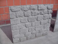 Steinmauer Element